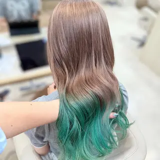 ロング カラー ヘアアレンジ 🍒KIKUCHI KANAE🍒のヘアスタイル