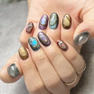 ネイル 丁寧カウンセリング 個性派ネイルyukoのネイルデザイン