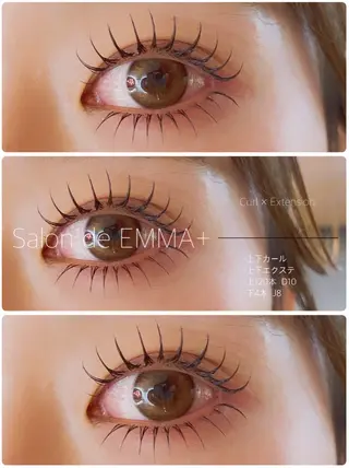 マツエク・マツパ salon de EMMA+江良のマツエク・マツパデザイン