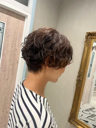 ショート Calbari 中田 莉紗/奥州市水沢のヘアスタイル
