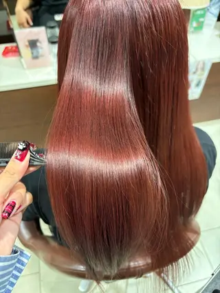 ロング こうみょう れいなのヘアスタイル