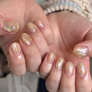 ネイル 黒葛原 めぐみのネイルデザイン