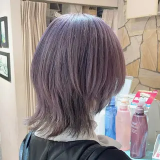 ミディアム Minami. 🩵 再現性特化ヘアのヘアスタイル