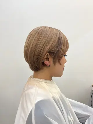 ショート カラー HairModeKT 中原のヘアスタイル