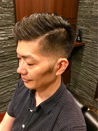 ショート パーマ メンズ 山田 香菜のヘアスタイル