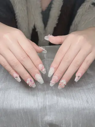 ネイル Lee Nails チップ長さだし専門店のネイルデザイン