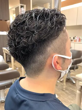 ショート パーマ メンズ メンズパーマ🌀/ 中村郁未のヘアスタイル