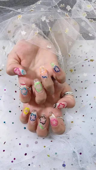 ネイル 💅ネイルサロン ブラン🌈かすみのネイルデザイン