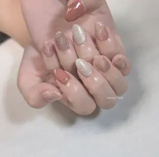 ネイル ＊arbre nail＊.アーブルネイル所属・✯.。 arbre  nail 。✯.のネイルデザイン