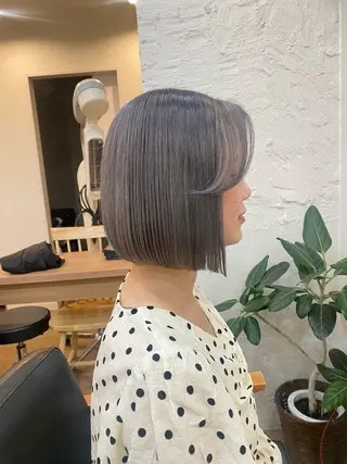 ショート カラー ヘアアレンジ sato ayaneのヘアスタイル