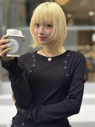 ショート カラー 💎透明感カラー特化 💎TAISEIのヘアスタイル