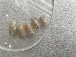 ネイル ⭐︎休業中の練習⭐︎ JNA認定講師髙橋のネイルデザイン