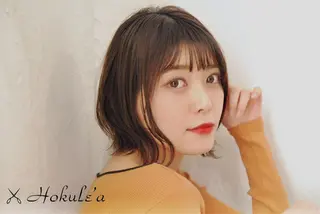 ミディアム Hokule'a 戸越銀座　向達真季のヘアスタイル