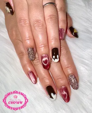 ネイル CROWN プライベートサロンのネイルデザイン
