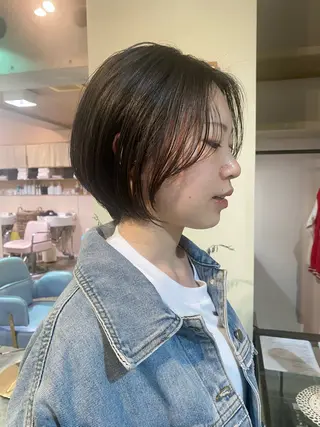 ショート miumiu/恵比寿 カットモデル募集のヘアスタイル