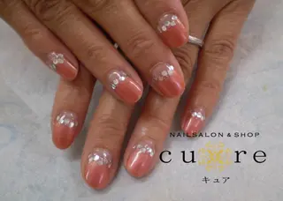 ショート ネイル ネイルサロン Cureのネイルデザイン