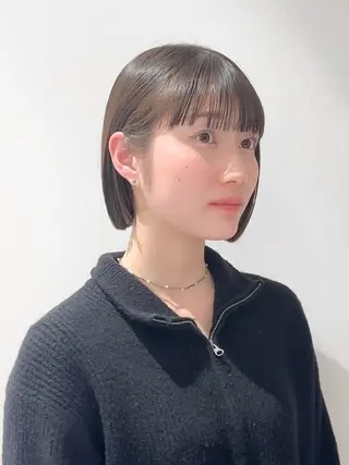 ミディアム 縮毛矯正/韓国ヘア /レイヤー🎀ミズキのヘアスタイル