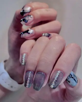 ネイル Spiky とうげ ふうかのネイルデザイン