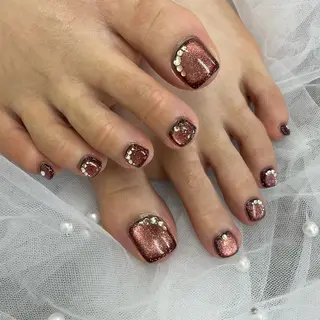 ネイル S LOUNGE NAIL所属・パーツたくさん🍓 SUMIのネイルデザイン