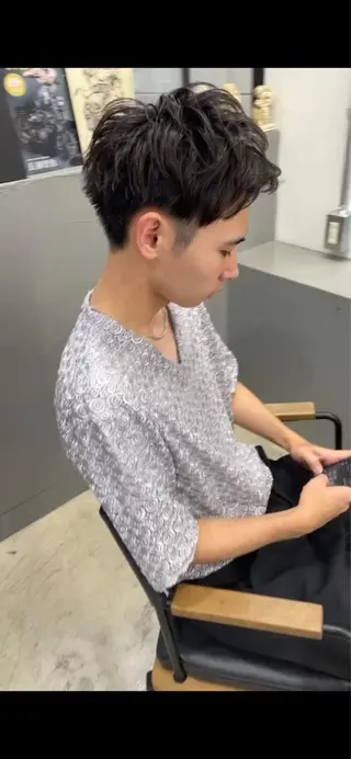 ショート メンズ メンズ専門サロン wokeのヘアスタイル
