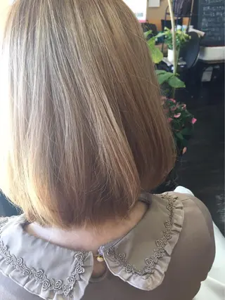 ミディアム カラー ヘアアレンジ 田中  雅樹のヘアスタイル
