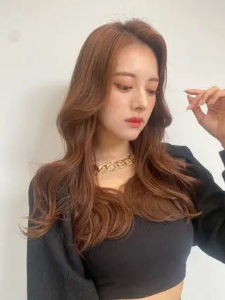 ロング ショート/ボブ/顔周 りレイヤー/RINAのヘアスタイル