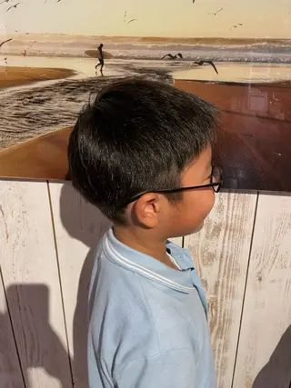 メンズ MOEKA🌺レディ ースカットモデルのヘアスタイル