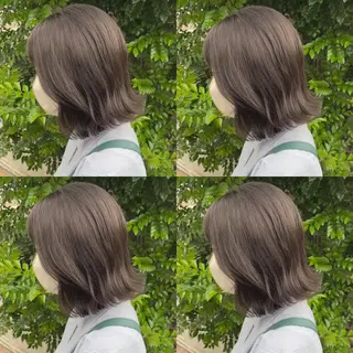 ショート カラー 大人可愛い透明感🌟 小顔・韓国髪🌟野中のヘアスタイル