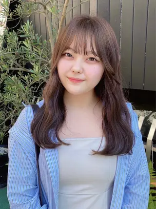 ロング 【艶ヘア】 どうまえのヘアスタイル