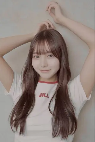 ロング カラー 髪質改善✨艶髪✨ レイヤーカット 田畑のヘアスタイル