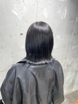 ミディアム カラー ベージュカラー💖 やすひろのヘアスタイル