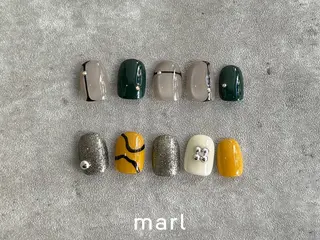ネイル marl -Msisnailsalon-甲子園店所属・marl 甲子園店 aiのネイルデザイン