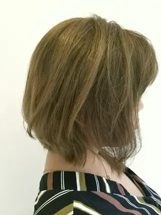 ショート カラー 髪質改善/ハイライト 小林秀樹のヘアスタイル