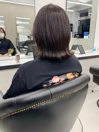 ミディアム カラー kimika🥑 メンズ/髪質改善のヘアスタイル