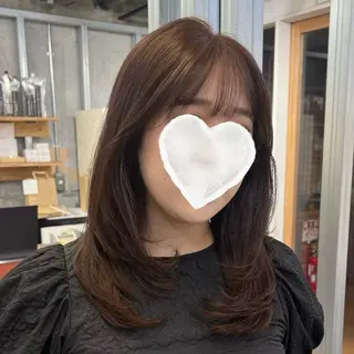 ロング リキ/髪質改善 /縮毛矯正🫧のヘアスタイル