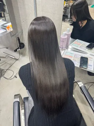 ロング 井上 美夢のヘアスタイル