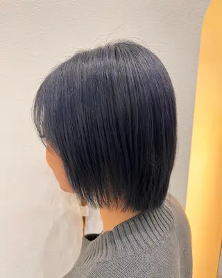 ミディアム カラー パーマ ヘアアレンジ メンズ キッズ ネイル マツエク・マツパ アイブロウ 堀井 凌平のヘアスタイル
