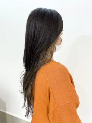 ロング 平川 楓のヘアスタイル