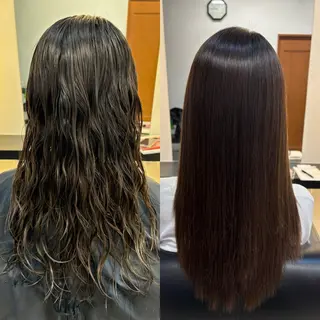 セミロング Hair salon Reve〜レーヴ〜所属・髪質改善・美髪矯正 特化型美容師・北野のヘアスタイル