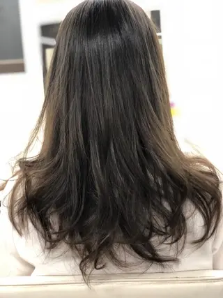 セミロング カラー パーマ ヘアアレンジ Hair space COCO SHIBUYA所属・みなみ ・のヘアスタイル