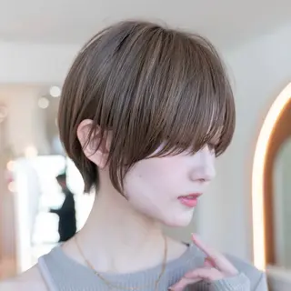 ショート 渋谷ボブ/レイヤー ボブ田中航平のヘアスタイル