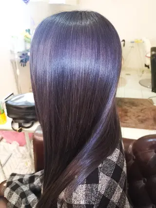 ロング カラー 東心斎橋🌏豆柴 🐾倶楽部のヘアスタイル