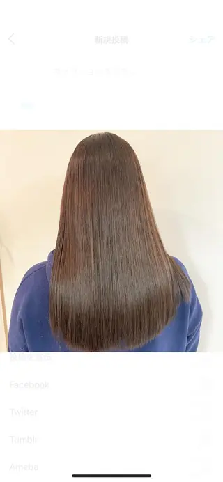 ロング ダブルカラー/ レイヤー🍒齋藤 澪のヘアスタイル