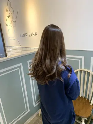 ロング カラー ヤマナカ エリカのヘアスタイル