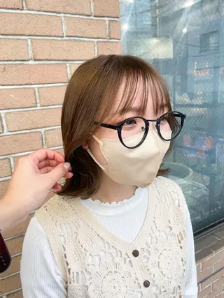 ショート カラー ボブヘアカット Rikapi❤️のヘアスタイル