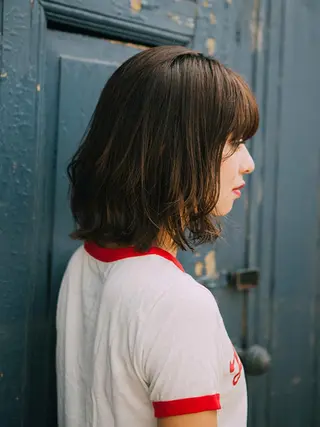 ミディアム パーマ ルシエ吉祥寺所属・🥖牧野 純🥖のヘアスタイル