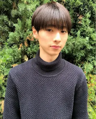 メンズ メンズ🍃ナチュラル 韓国風ヘアRENのヘアスタイル