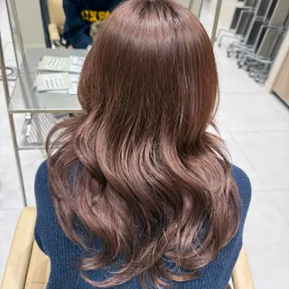 ロング 韓国レイヤー｜ 透明感カラー｜ココナのヘアスタイル