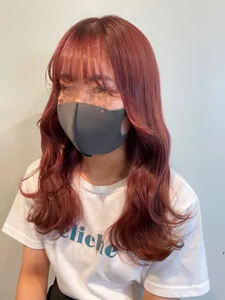 ロング カラー knock【ノック】所属・烏丸韓国ヘア🇰🇷 ayaka🎀のヘアスタイル