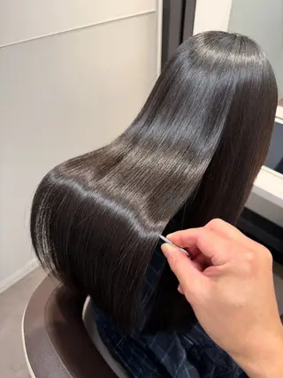 ロング 髪質改善 艶髪🔵ﾌｾﾅｵﾔのヘアスタイル